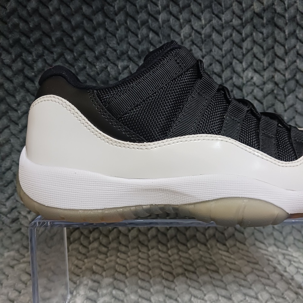 Air Jordan 11 Retro Low GS Basketball Sneakers Shoes White Black Size 5Y - Picture 7 of 16